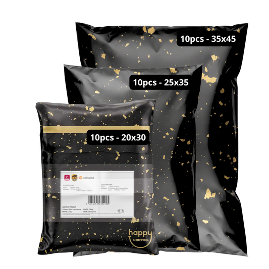 30 Pochettes Emballage Elégance - Kit Mixte