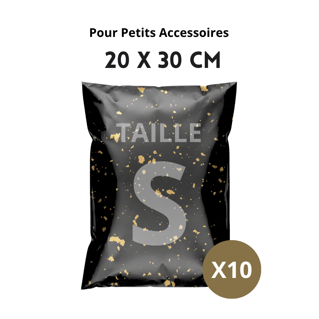 Lot 10 Pochettes Emballage Taille S