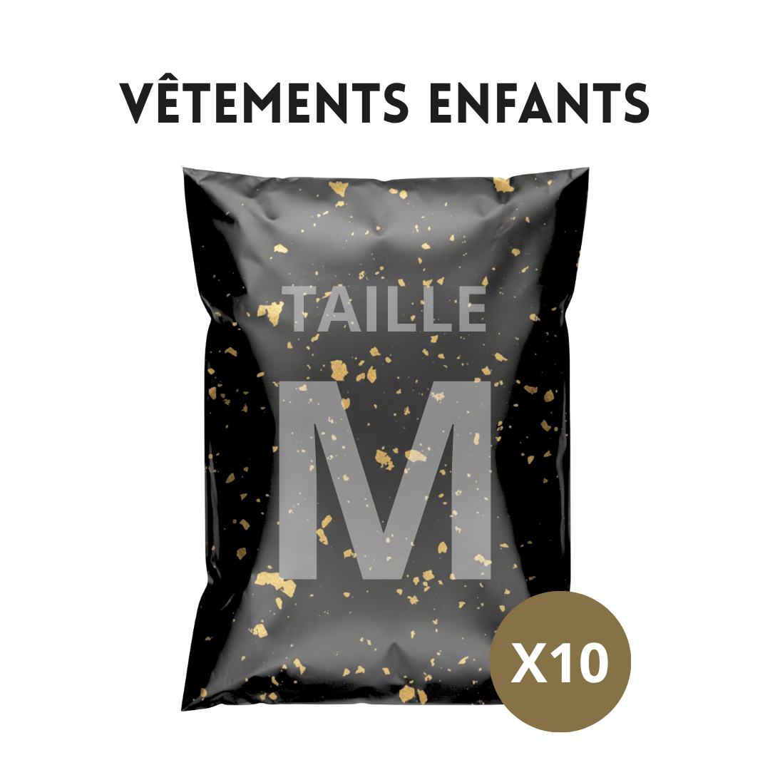Lot 10 Pochettes Emballage Taille M